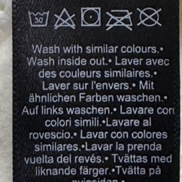 Hunter Rain Boot Fleece Liner with Cable Trim, White Ivory Cream, Size Women's M - Picture 6 of 7